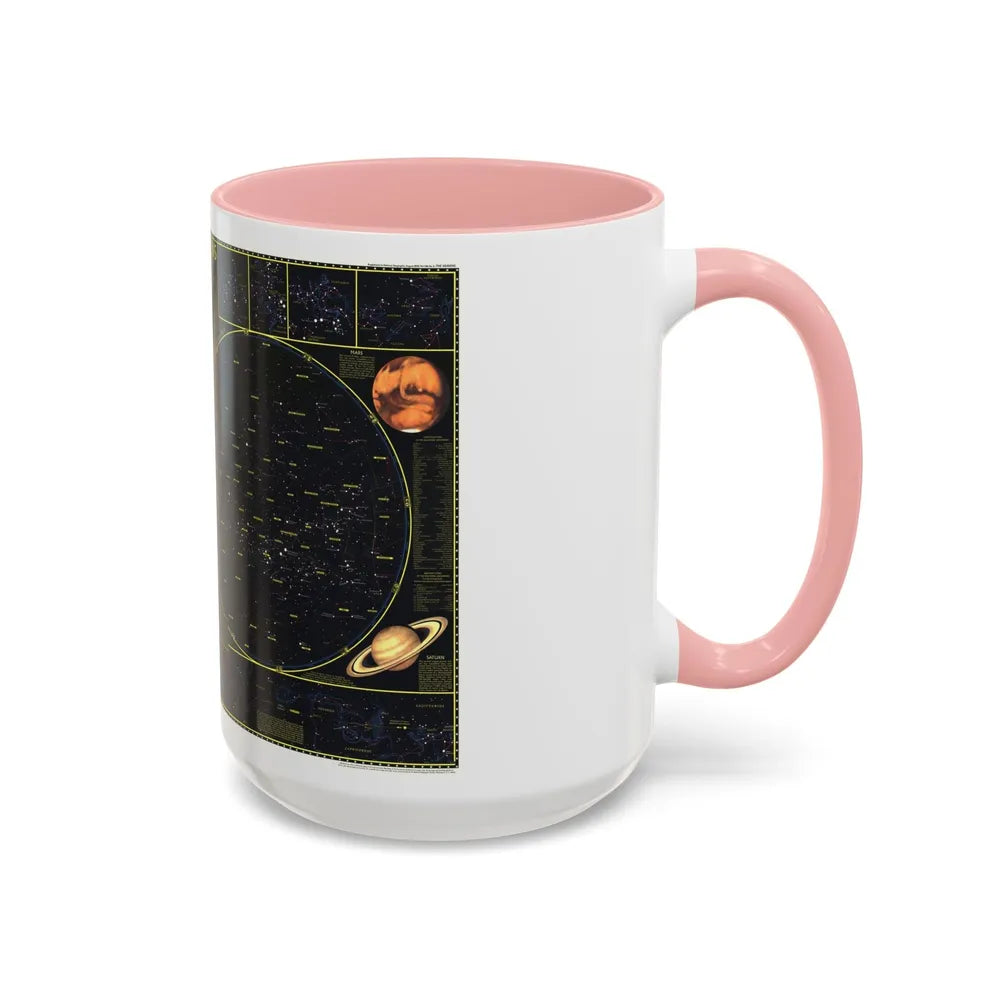 Heavens. The (1970) (Map) Accent Coffee Mug-Go Mug Yourself