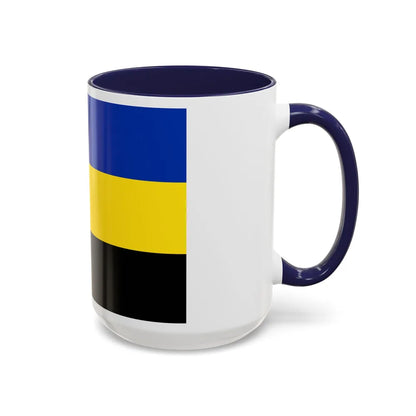 Flag of Gelderland Netherlands - Accent Coffee Mug-Go Mug Yourself