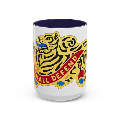 47th Artillery Brigade (U.S. Army) Accent Coffee Mug-15oz-Navy-Go Mug Yourself