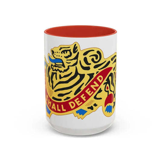47th Artillery Brigade (U.S. Army) Accent Coffee Mug 11oz Light Blue - Go Mug Yourself