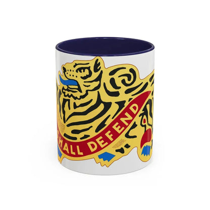 47th Artillery Brigade (U.S. Army) Accent Coffee Mug 11oz Navy - Go Mug Yourself