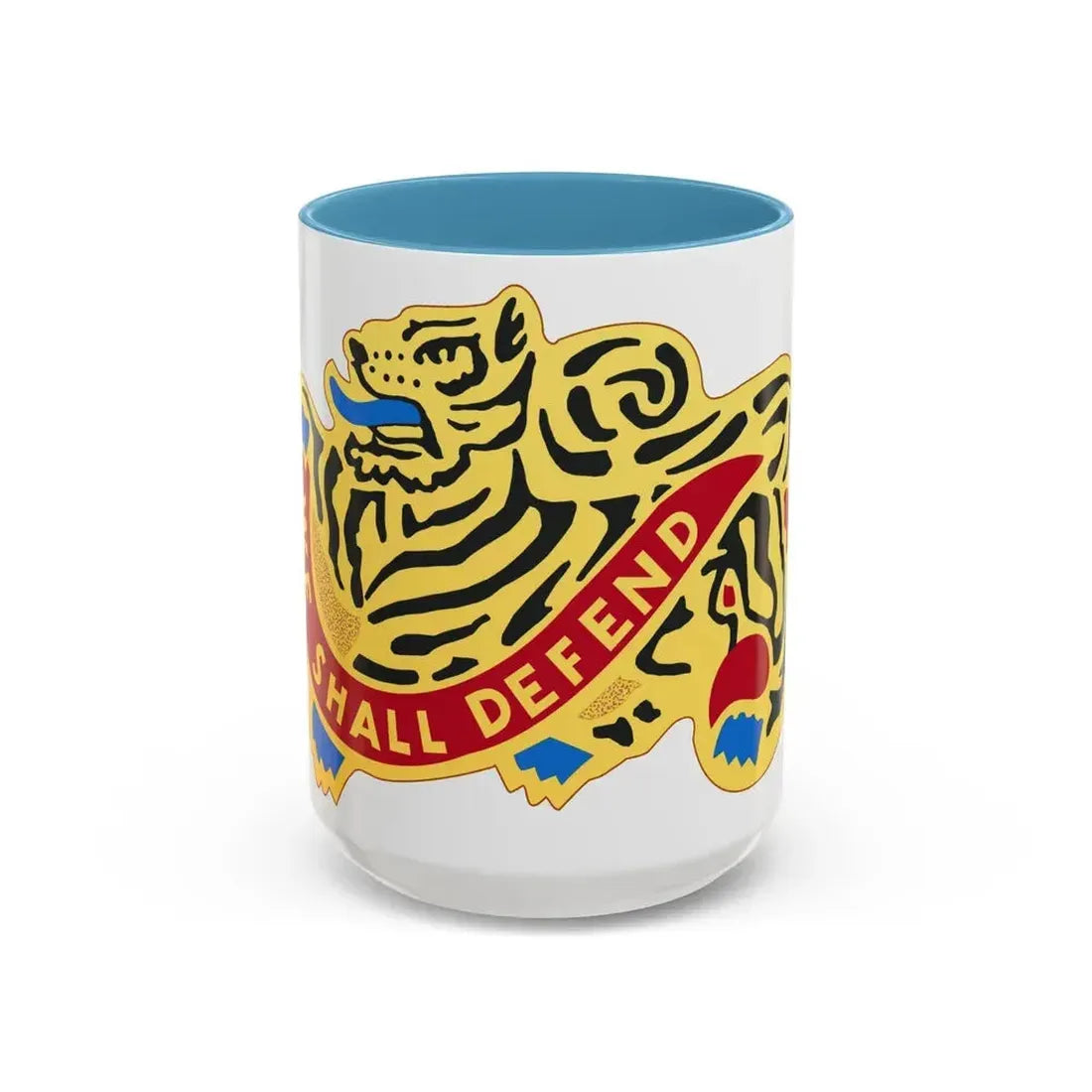 47th Artillery Brigade (U.S. Army) Accent Coffee Mug 15oz Light Blue - Go Mug Yourself