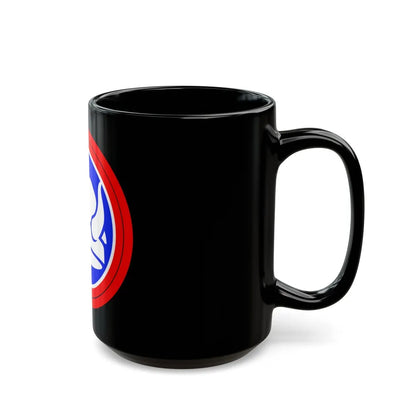 47th Division Shoulder Patch (U.S. Army) Black Coffee Mug-Go Mug Yourself