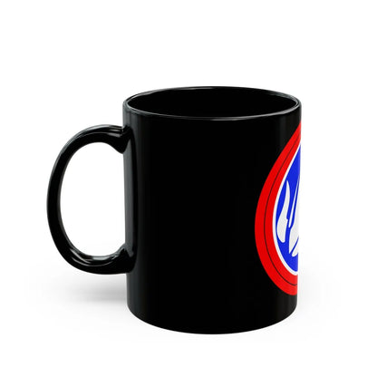 47th Division Shoulder Patch (U.S. Army) Black Coffee Mug-Go Mug Yourself