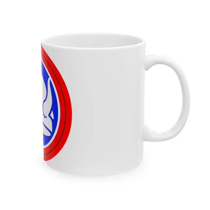 47th Division Shoulder Patch (U.S. Army) White Coffee Mug-Go Mug Yourself