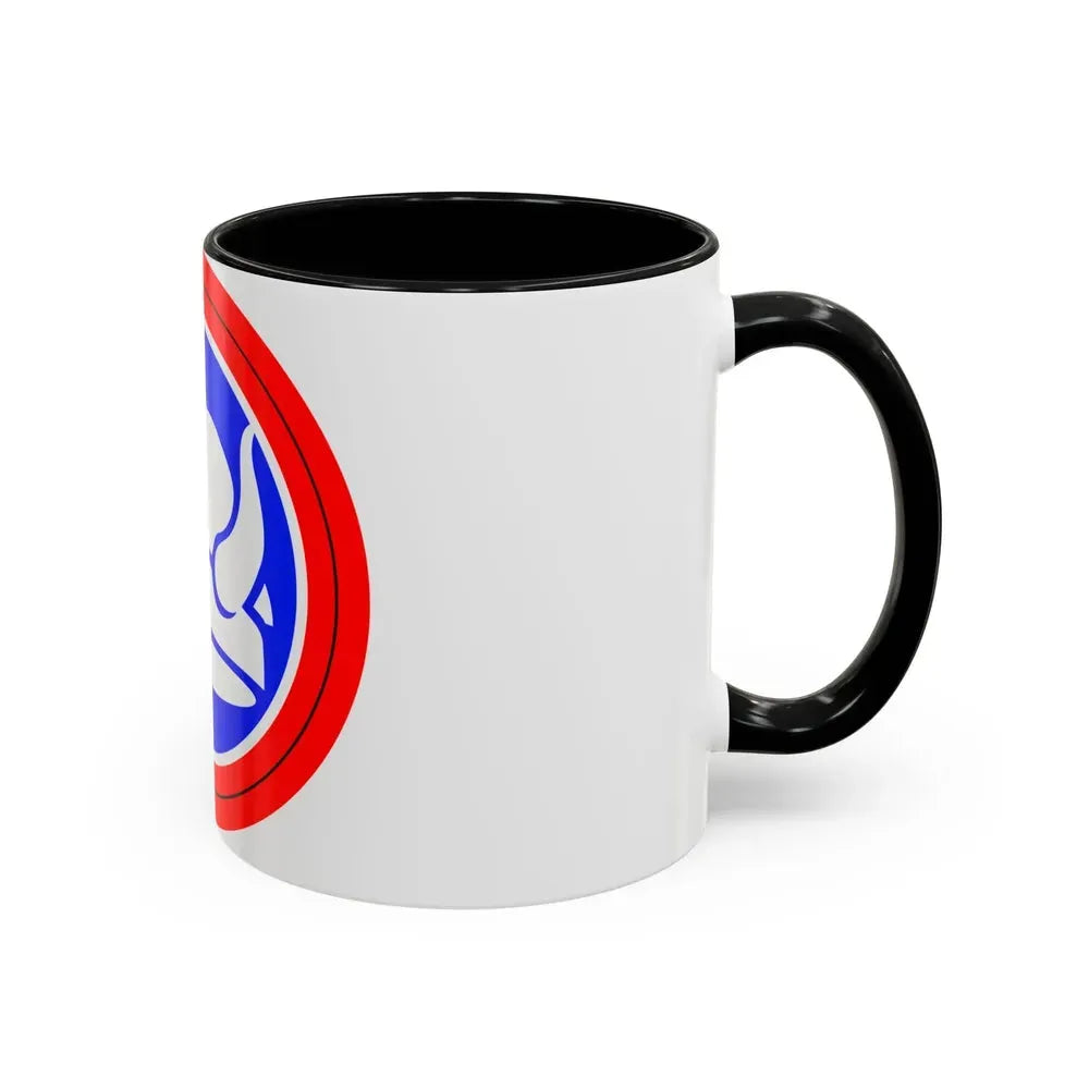 47th Division Shoulder Patch (U.S. Army) Accent Coffee Mug - Go Mug Yourself
