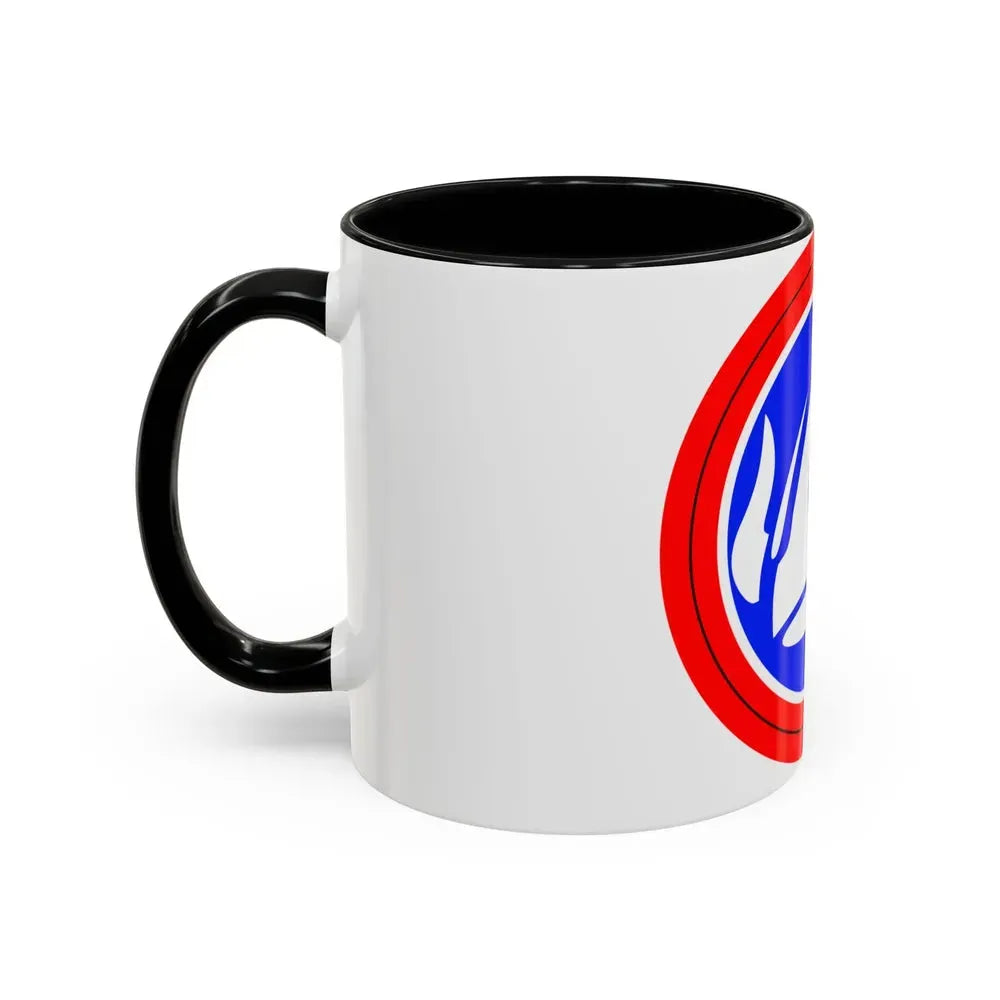 47th Division Shoulder Patch (U.S. Army) Accent Coffee Mug - Go Mug Yourself