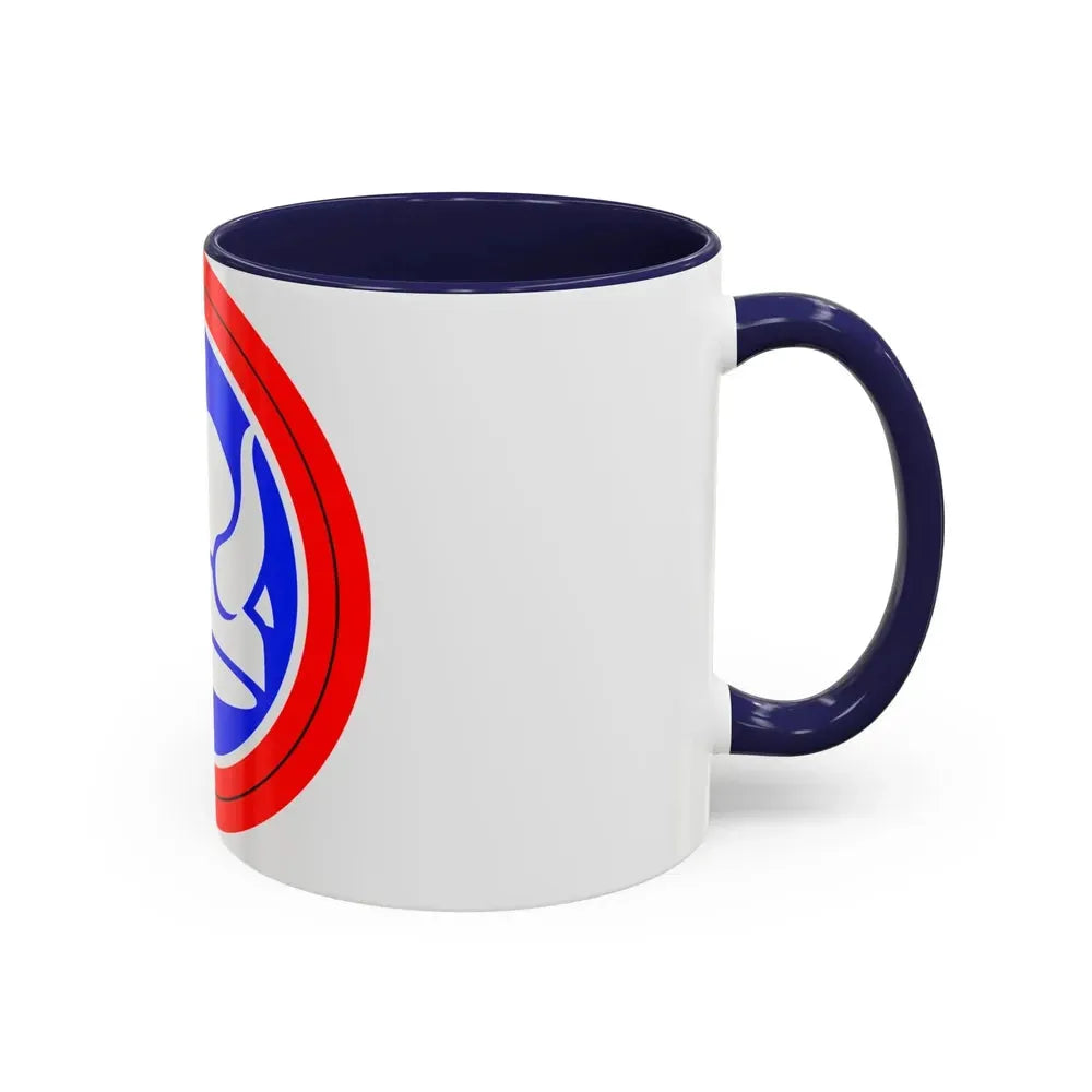 47th Division Shoulder Patch (U.S. Army) Accent Coffee Mug - Go Mug Yourself