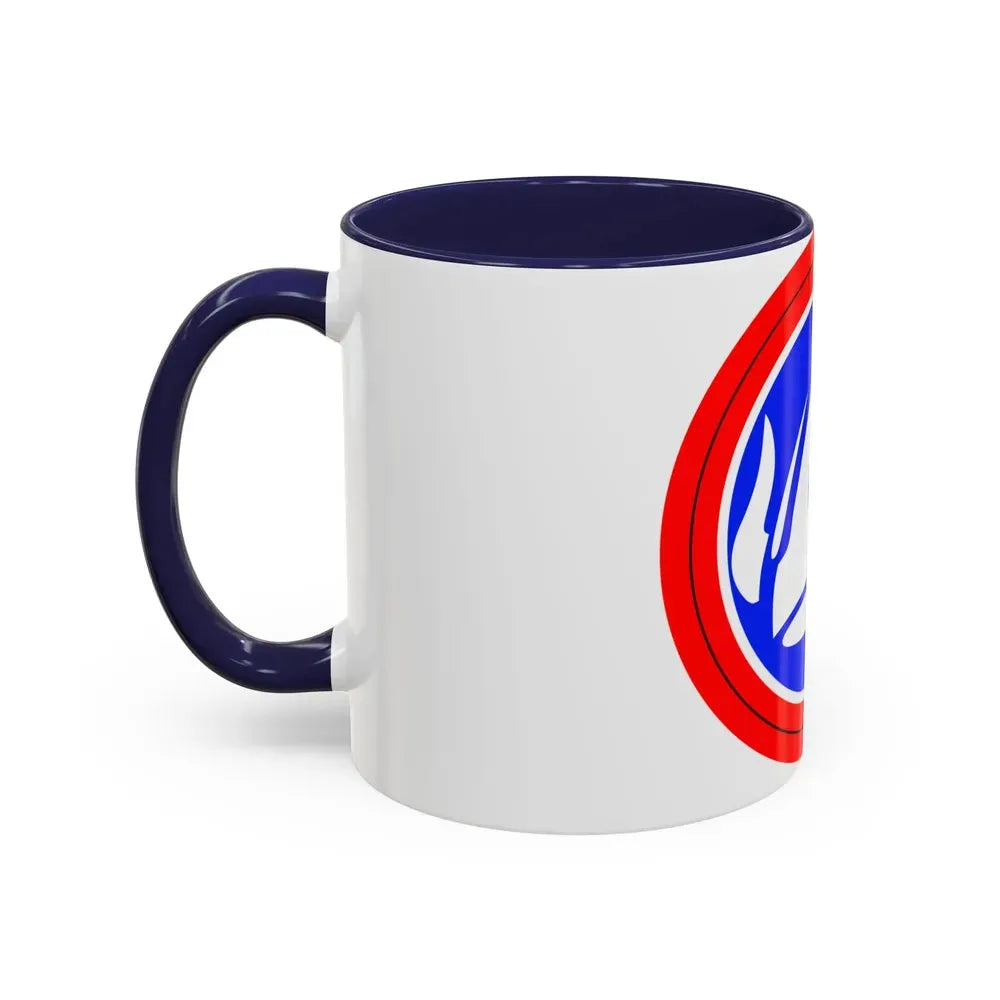 47th Division Shoulder Patch (U.S. Army) Accent Coffee Mug - Go Mug Yourself