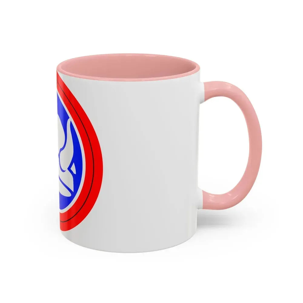 47th Division Shoulder Patch (U.S. Army) Accent Coffee Mug - Go Mug Yourself