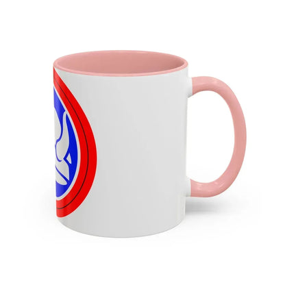 47th Division Shoulder Patch (U.S. Army) Accent Coffee Mug - Go Mug Yourself