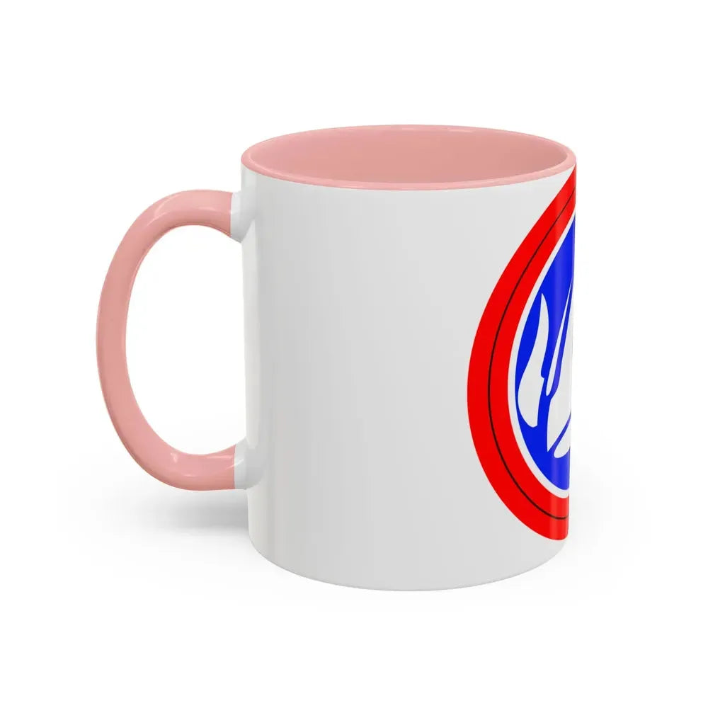 47th Division Shoulder Patch (U.S. Army) Accent Coffee Mug - Go Mug Yourself