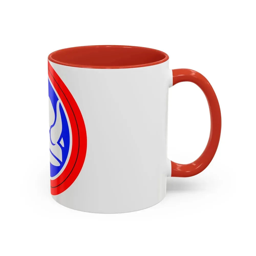 47th Division Shoulder Patch (U.S. Army) Accent Coffee Mug - Go Mug Yourself