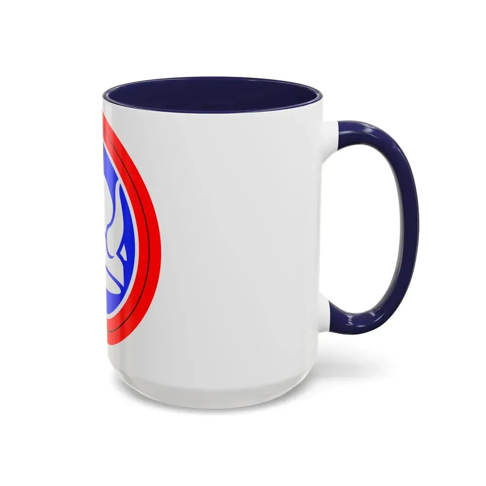 47th Division Shoulder Patch (U.S. Army) Accent Coffee Mug - Go Mug Yourself