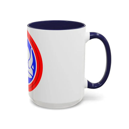 47th Division Shoulder Patch (U.S. Army) Accent Coffee Mug - Go Mug Yourself