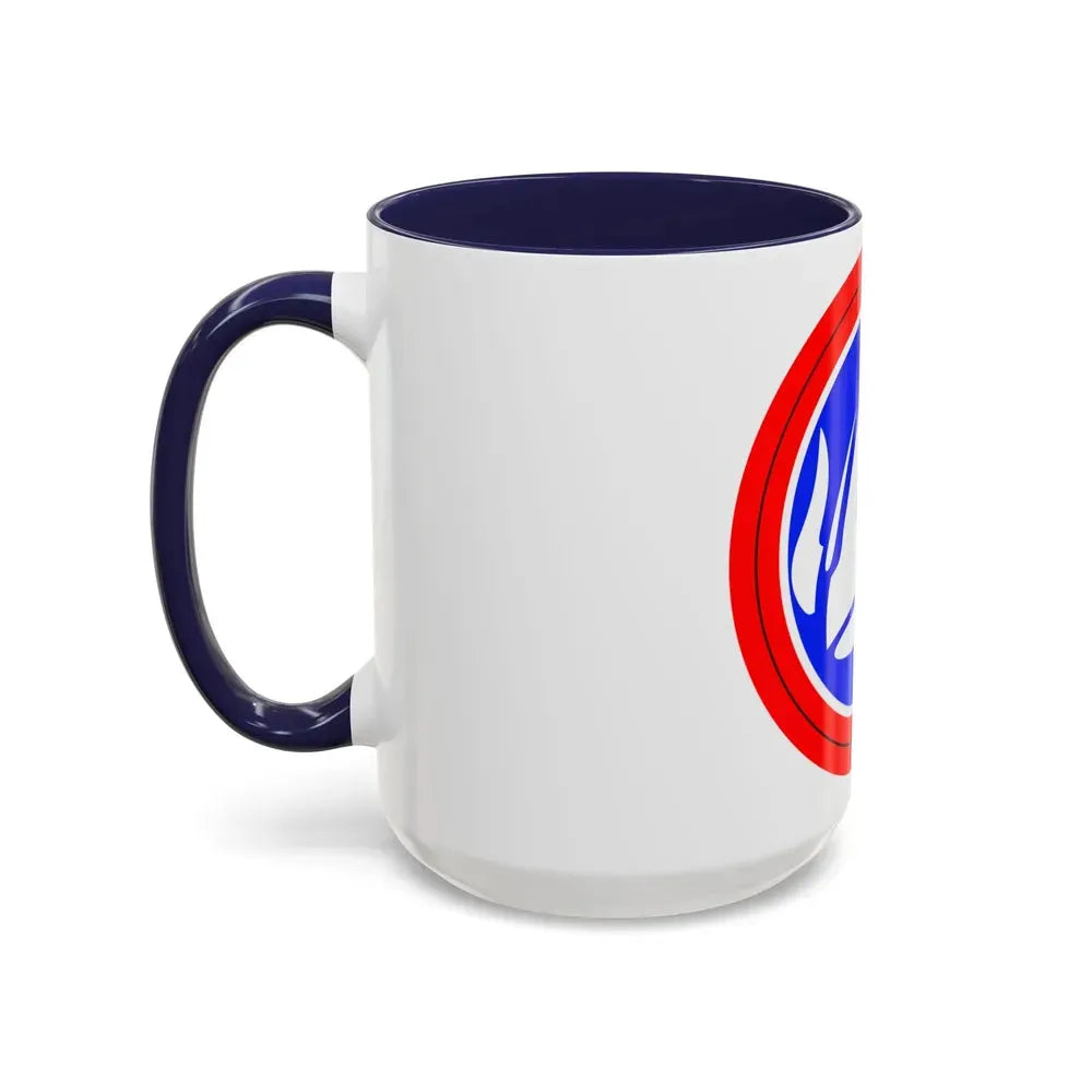 47th Division Shoulder Patch (U.S. Army) Accent Coffee Mug - Go Mug Yourself