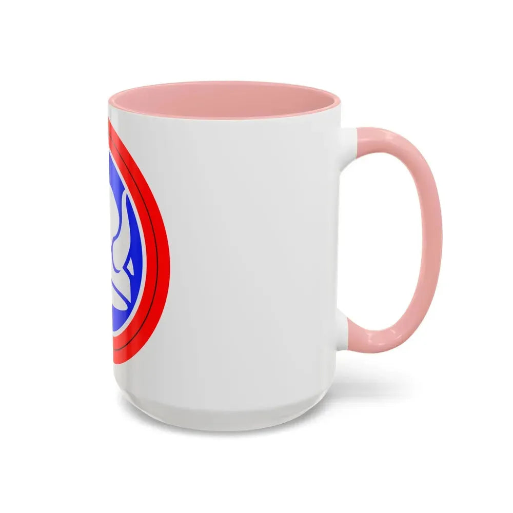 47th Division Shoulder Patch (U.S. Army) Accent Coffee Mug - Go Mug Yourself