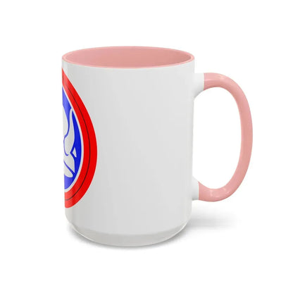 47th Division Shoulder Patch (U.S. Army) Accent Coffee Mug - Go Mug Yourself