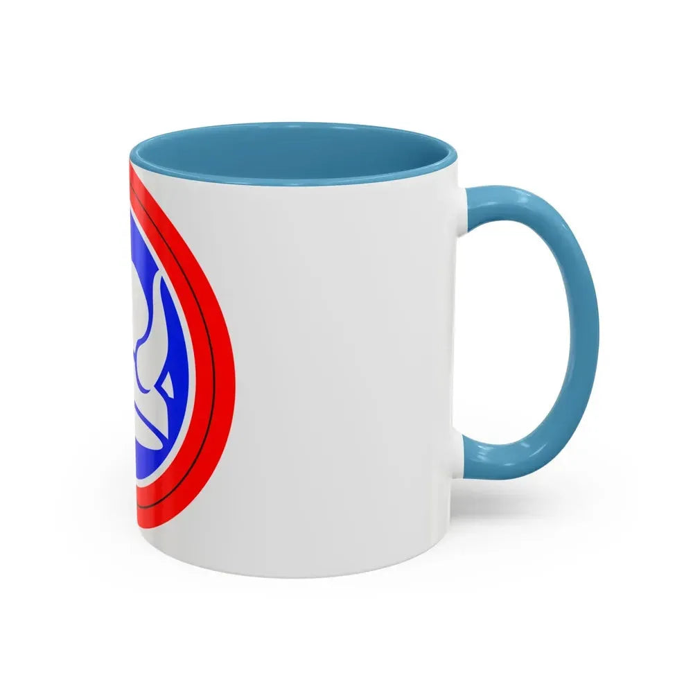 47th Division Shoulder Patch (U.S. Army) Accent Coffee Mug - Go Mug Yourself