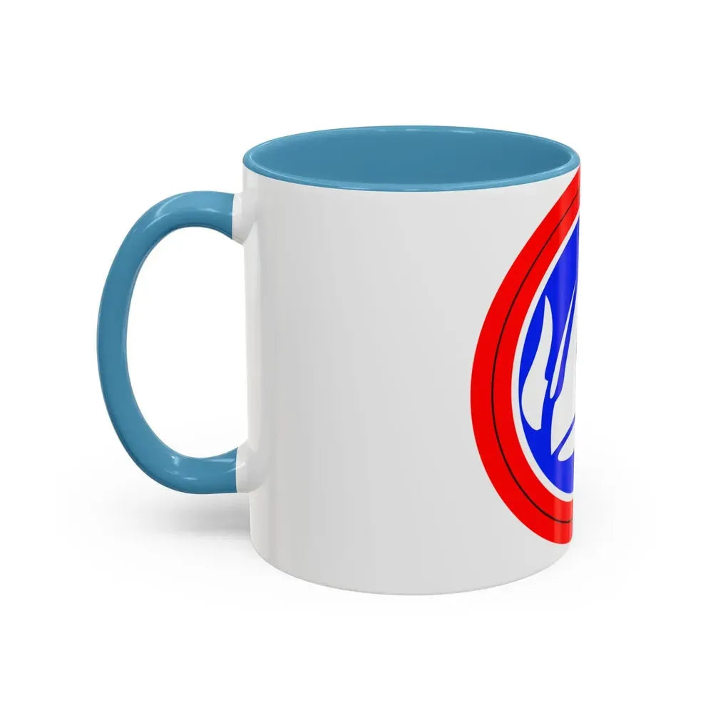 47th Division Shoulder Patch (U.S. Army) Accent Coffee Mug - Go Mug Yourself