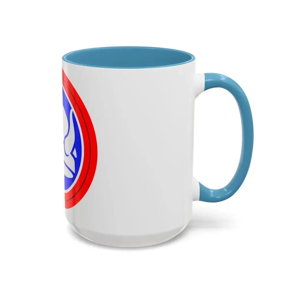 47th Division Shoulder Patch (U.S. Army) Accent Coffee Mug - Go Mug Yourself