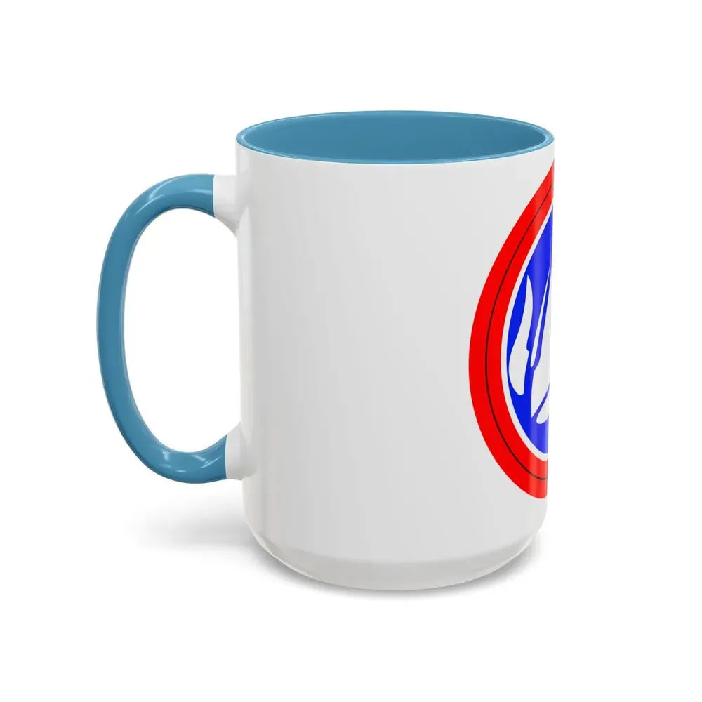 47th Division Shoulder Patch (U.S. Army) Accent Coffee Mug - Go Mug Yourself