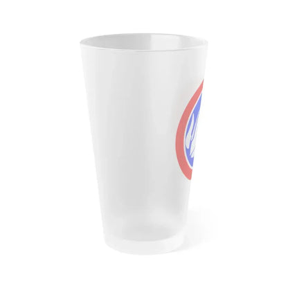 47th Division Shoulder Patch (U.S. Army) Frosted Pint Glass 16oz - Go Mug Yourself