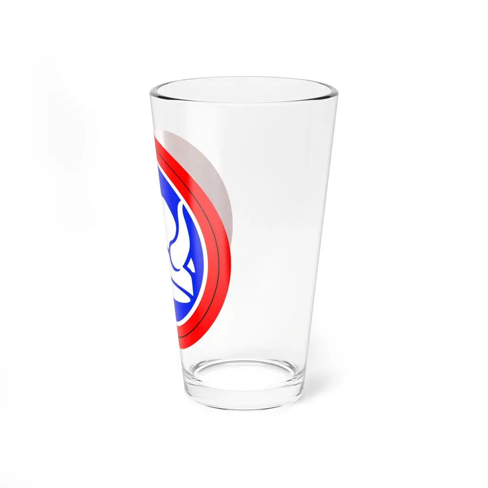 47th Division Shoulder Patch (U.S. Army) Pint Glass 16oz - Go Mug Yourself