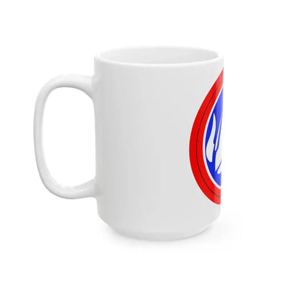 47th Division Shoulder Patch (U.S. Army) White Coffee Mug - Go Mug Yourself