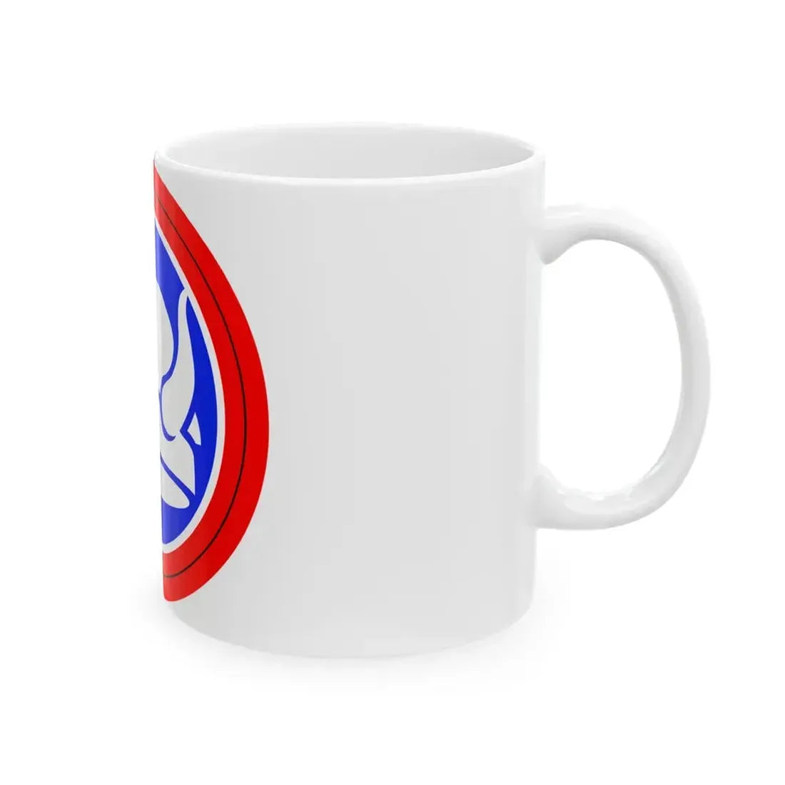 47th Division Shoulder Patch (U.S. Army) White Coffee Mug - Go Mug Yourself