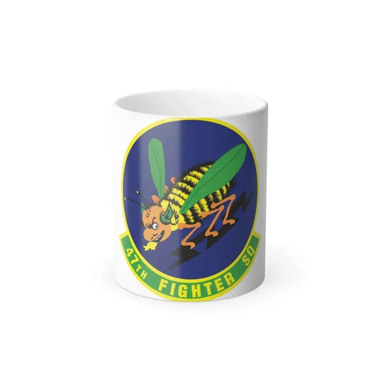 47th Fighter Squadron (U.S. Air Force) Color Changing Coffee Mug 11oz - Go Mug Yourself