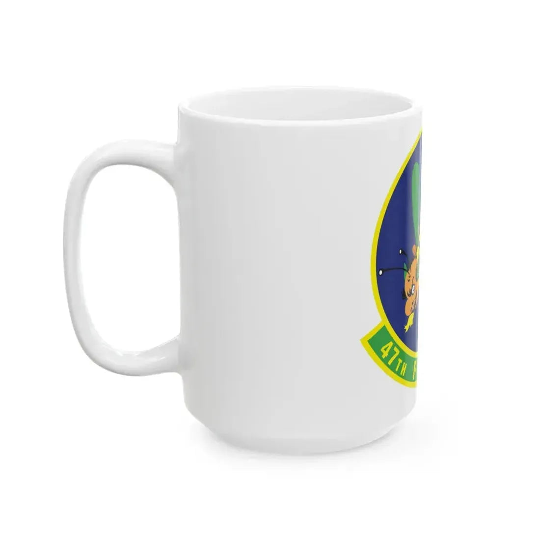 47th Fighter Squadron (U.S. Air Force) White Coffee Mug - Go Mug Yourself