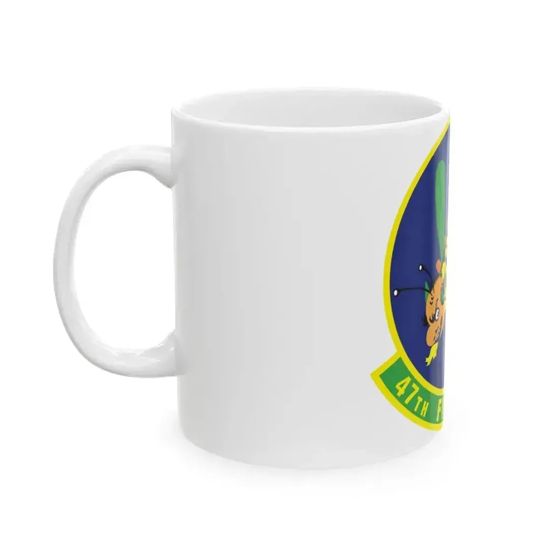 47th Fighter Squadron (U.S. Air Force) White Coffee Mug - Go Mug Yourself