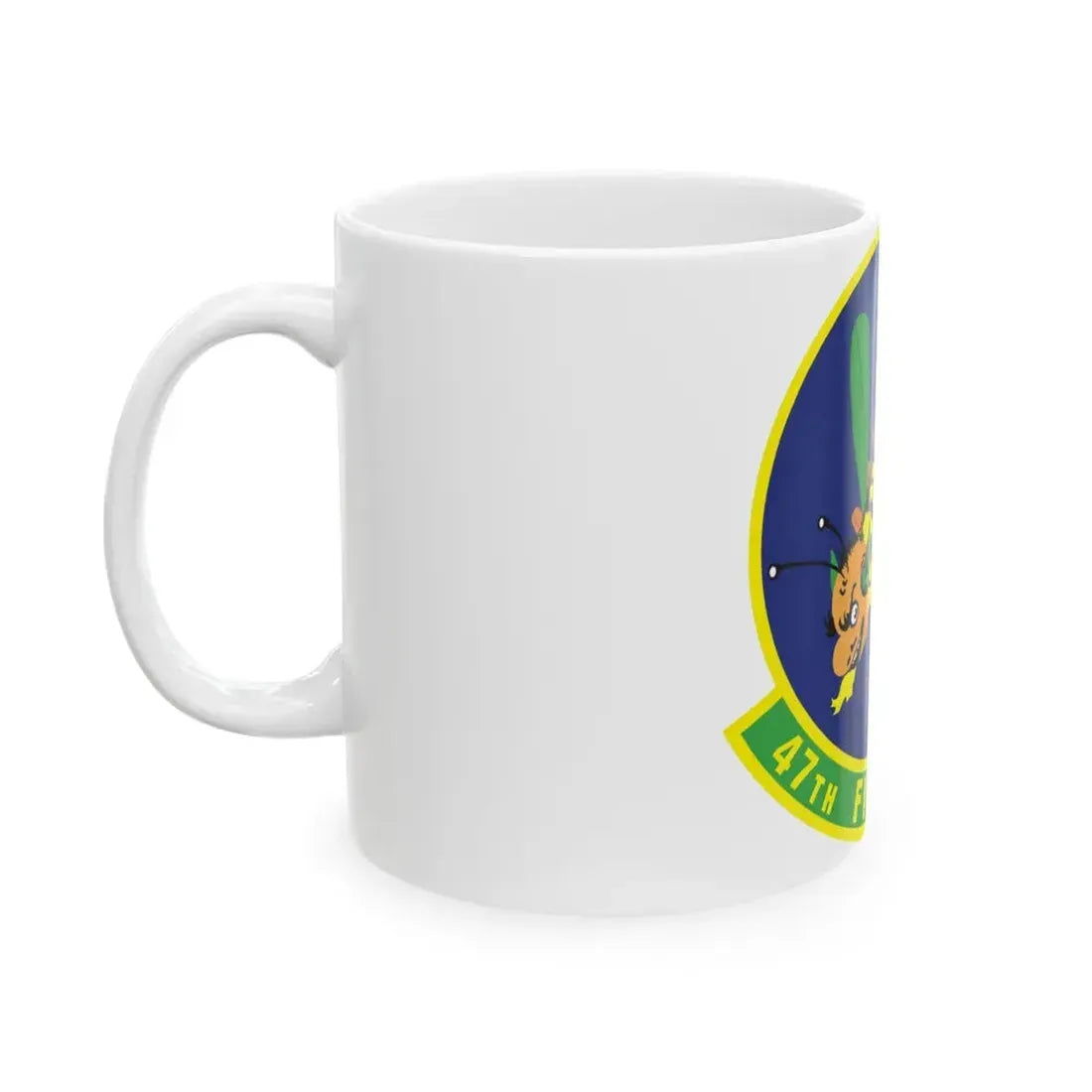 47th Fighter Squadron (U.S. Air Force) White Coffee Mug - Go Mug Yourself