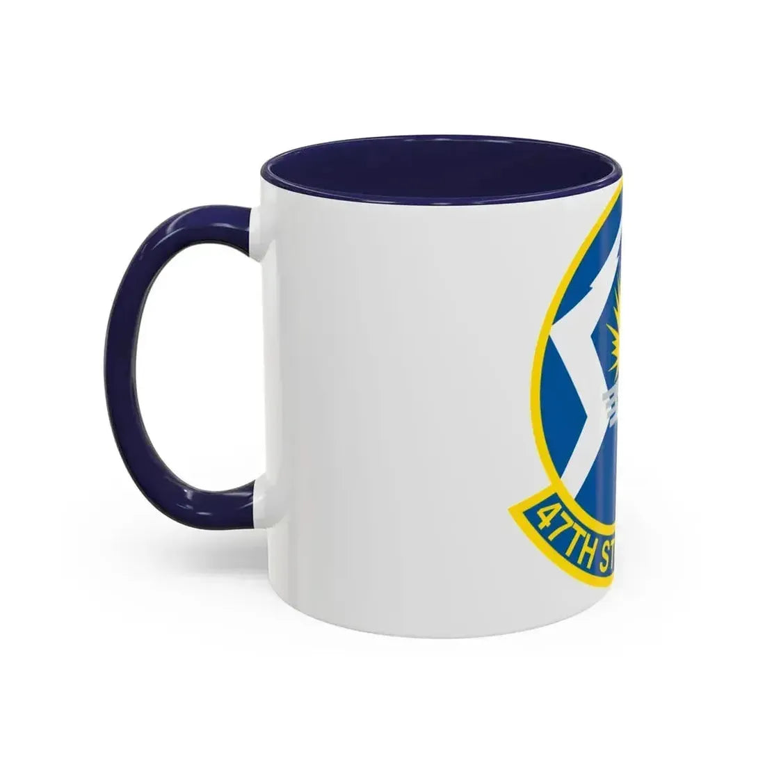 47th Student Sq (U.S. Air Force) Accent Coffee Mug - Go Mug Yourself