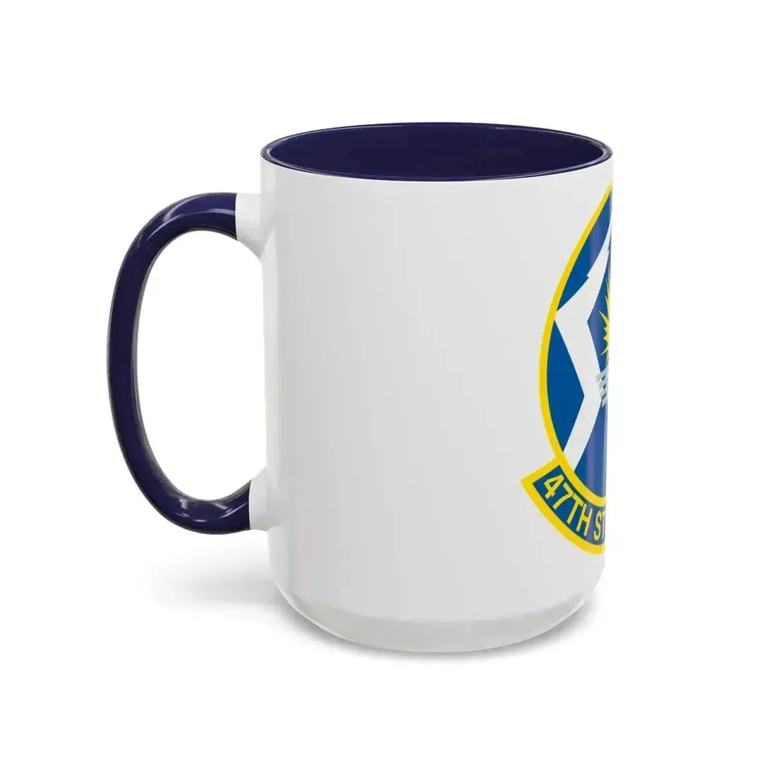 47th Student Sq (U.S. Air Force) Accent Coffee Mug - Go Mug Yourself