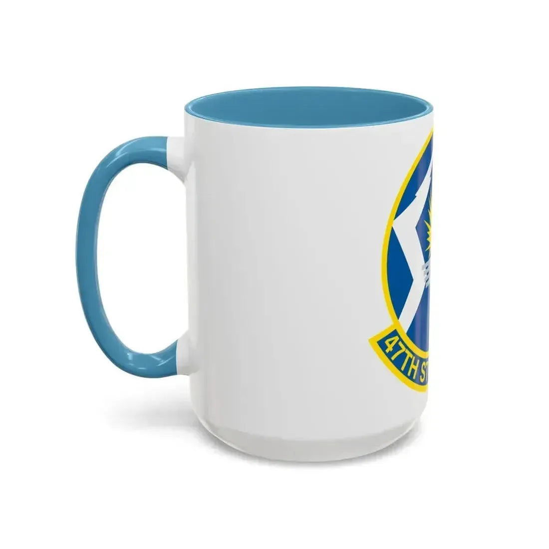 47th Student Sq (U.S. Air Force) Accent Coffee Mug - Go Mug Yourself