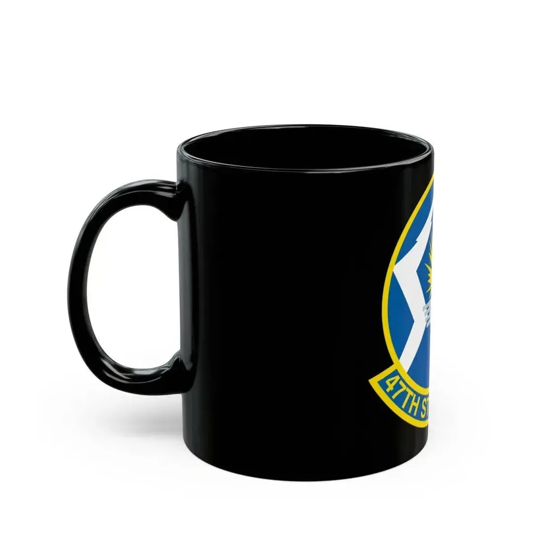 47th Student Sq (U.S. Air Force) Black Coffee Mug - Go Mug Yourself