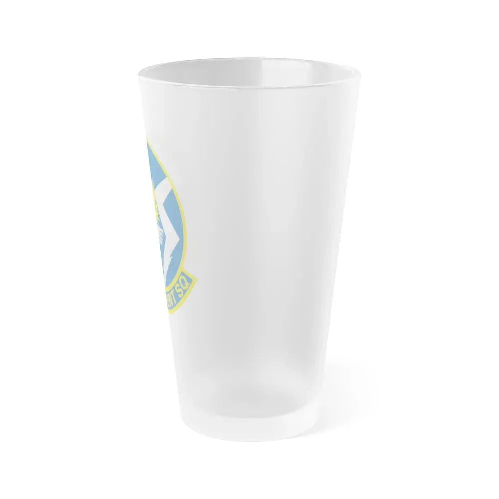 47th Student Sq (U.S. Air Force) Frosted Pint Glass 16oz - Go Mug Yourself