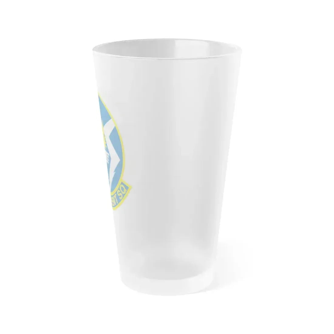 47th Student Sq (U.S. Air Force) Frosted Pint Glass 16oz - Go Mug Yourself