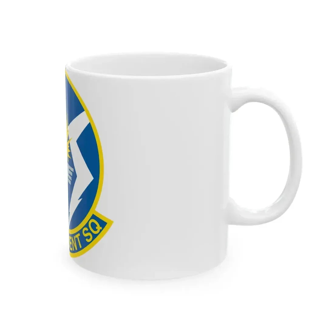 47th Student Sq (U.S. Air Force) White Coffee Mug - Go Mug Yourself