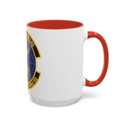 48 Communications Squadron USAFE (U.S. Air Force) Accent Coffee Mug - Go Mug Yourself