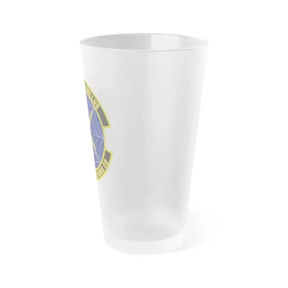 48 Communications Squadron USAFE (U.S. Air Force) Frosted Pint Glass 16oz - Go Mug Yourself