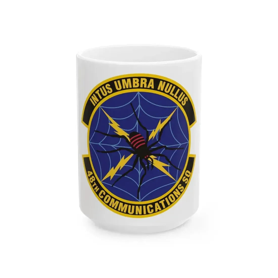 48 Communications Squadron USAFE (U.S. Air Force) White Coffee Mug 15oz - Go Mug Yourself