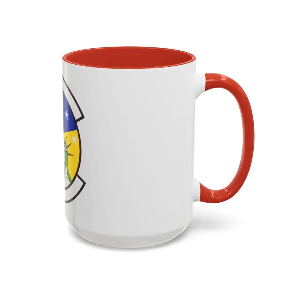 48 Healthcare Operations Squadron USAFE (U.S. Air Force) Accent Coffee Mug - Go Mug Yourself