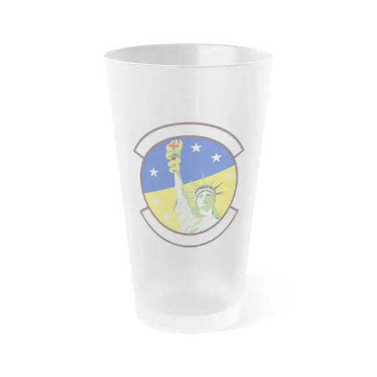48 Healthcare Operations Squadron USAFE (U.S. Air Force) Frosted Pint Glass 16oz 16oz Frosted - Go Mug Yourself