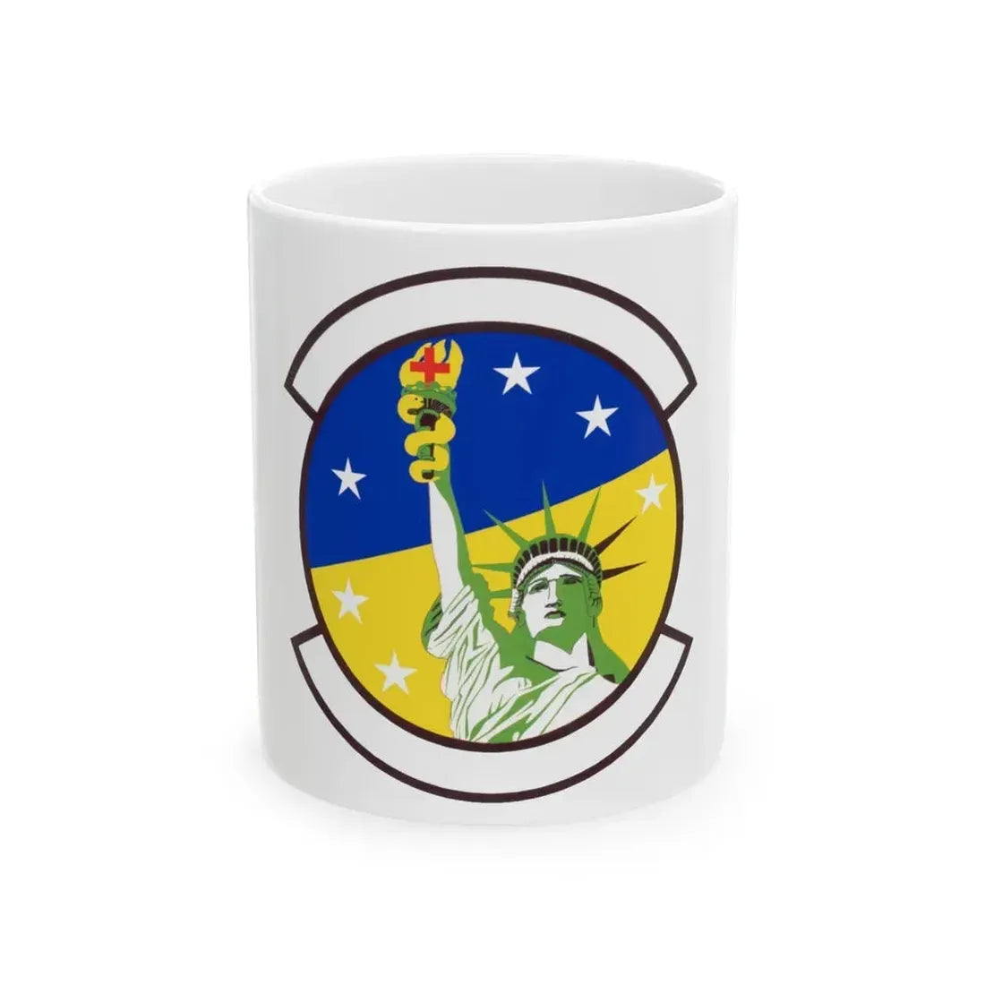 48 Healthcare Operations Squadron USAFE (U.S. Air Force) White Coffee Mug 11oz - Go Mug Yourself