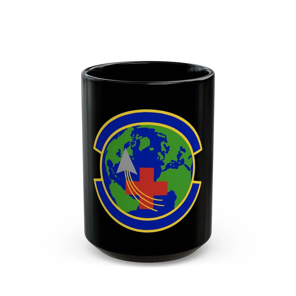 48 Operational Medical Readiness Squadron USAFE (U.S. Air Force) Black Coffee Mug-15oz-Go Mug Yourself