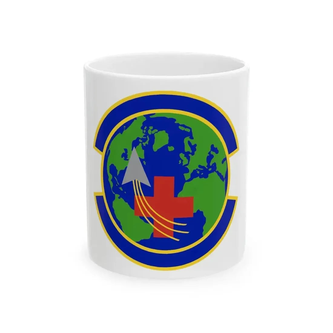 48 Operational Medical Readiness Squadron USAFE (U.S. Air Force) White Coffee Mug 11oz - Go Mug Yourself