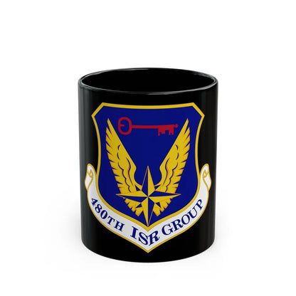 480 Intelligence Surveillance and Reconnaissance Group ACC (U.S. Air Force) Black Coffee Mug-11oz-Go Mug Yourself